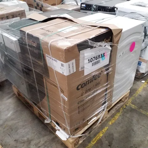 PALLET OF APPROXIMATELY 4 UNPROCESSED RAW RETURN WHITE GOODS TO INCLUDE