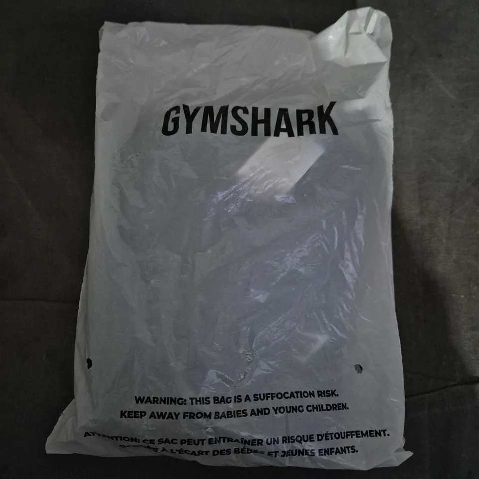 BAGGED GYMSHARK ADAPT CAMO SEAMLESS ZIP UP IN BLACK/GREY - XL