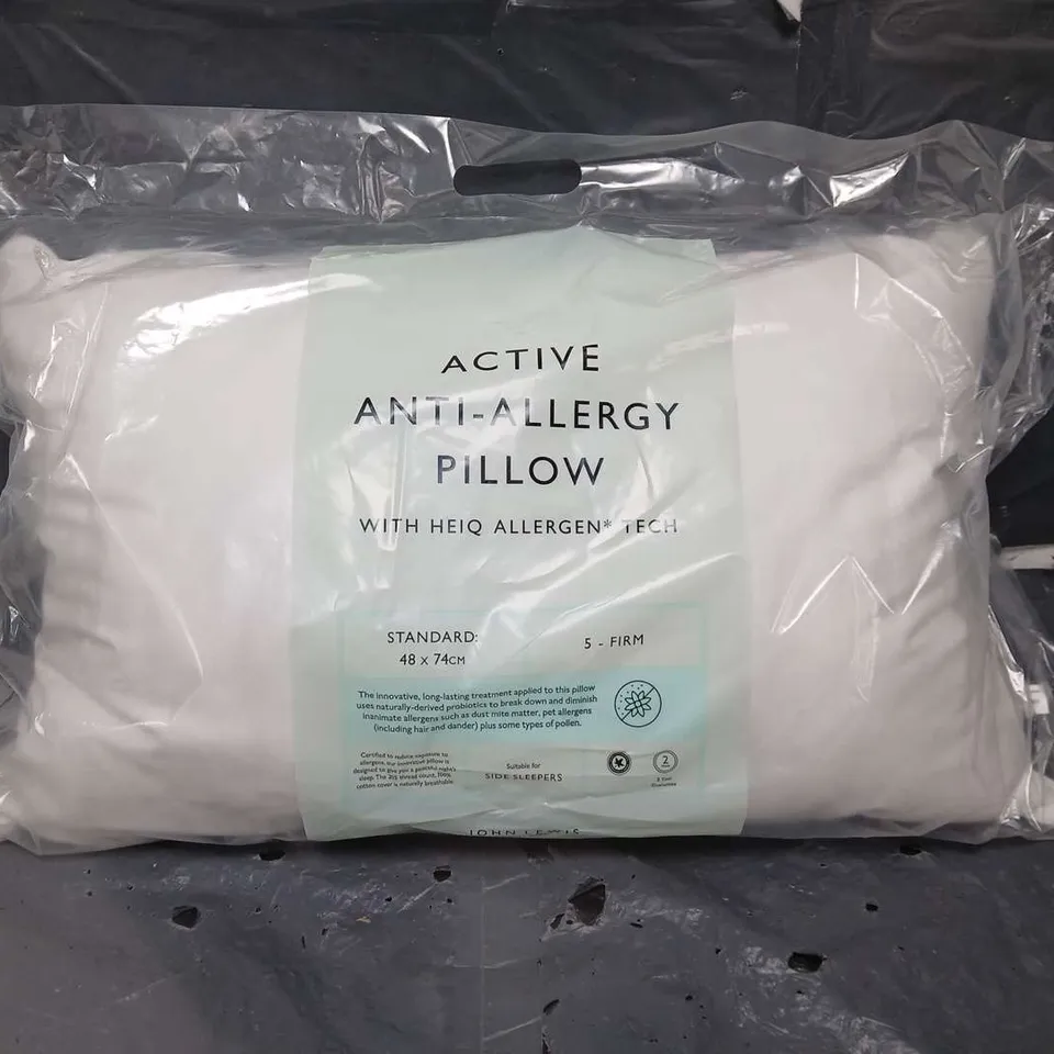 ACTIVE ANTI-ALLERGY PILLOW STANDARD 48 X 74CM - 5  FIRM 