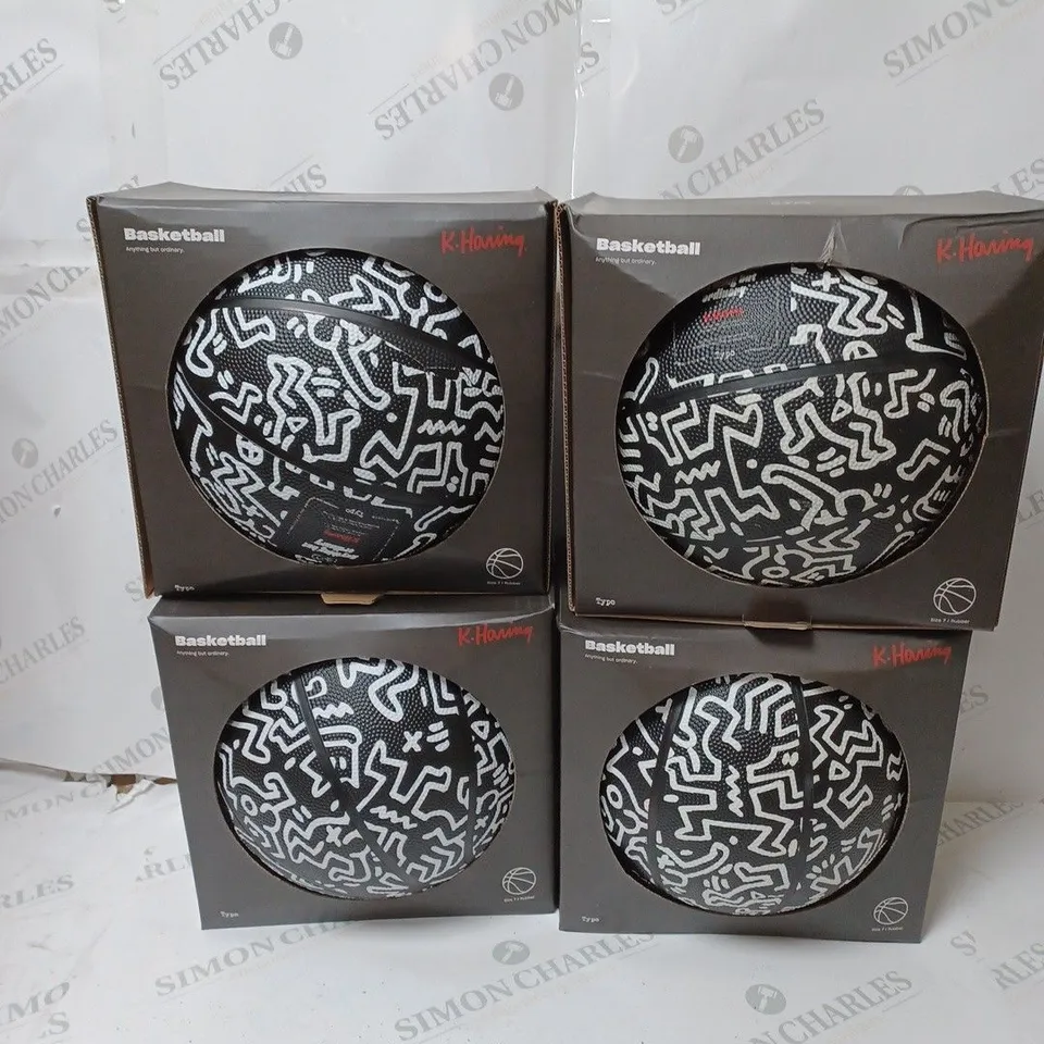 APPROXIMATELY 4 COTTON ON ITEMS INCLUDING KEITH HARING BARKETBALLS