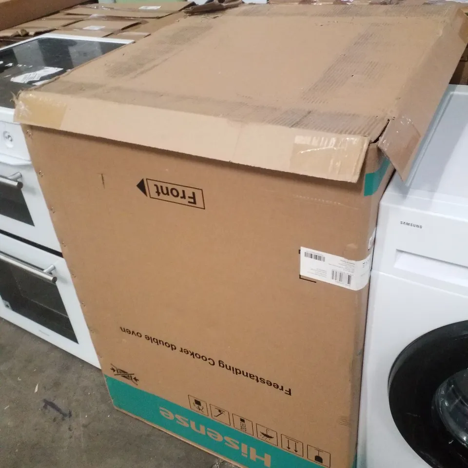 BOXED HISENSE BLACK ELECTRIC COOKER HDE3211BBUK