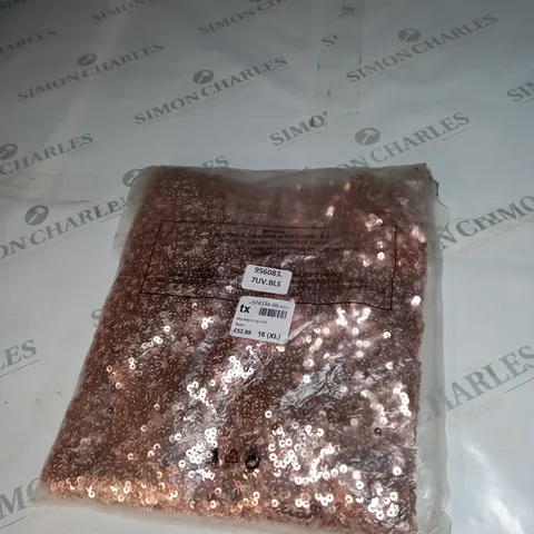 BIBA SEQUIN TOP SIZE 16