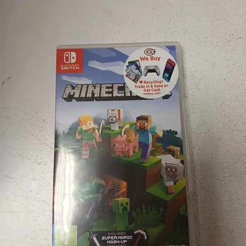 NINTENDO SWITCH MINECRAFT GAME CARTRIDGE – IN CASE