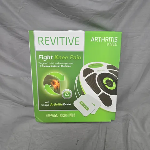 BOXED REVITIVE FIGHT KNEE PAIN MASSAGER