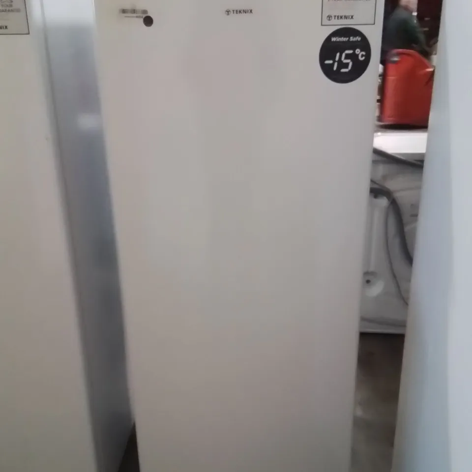 TEKNIX LBF170H FREESTANDING TALL FREEZER - UPRIGHT WITH 170L CAPACITY - MANUAL DEFROST - REVERSIBLE DOOR - 5 LARGE DRAWERS - WHITE