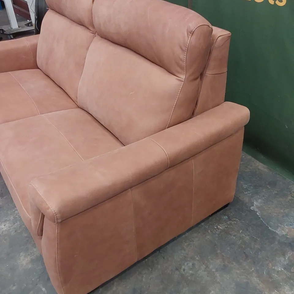 QUALITY DESIGNER ITALIAN MADE GARDA LEATHER 3 SEATER SOFA & ARMCHAIR 