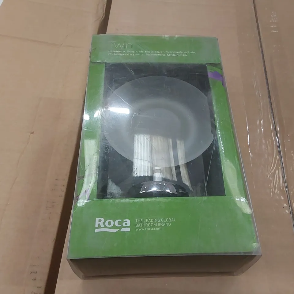 BRAND NEW BOXED ROCA TWIN SOAP DISH