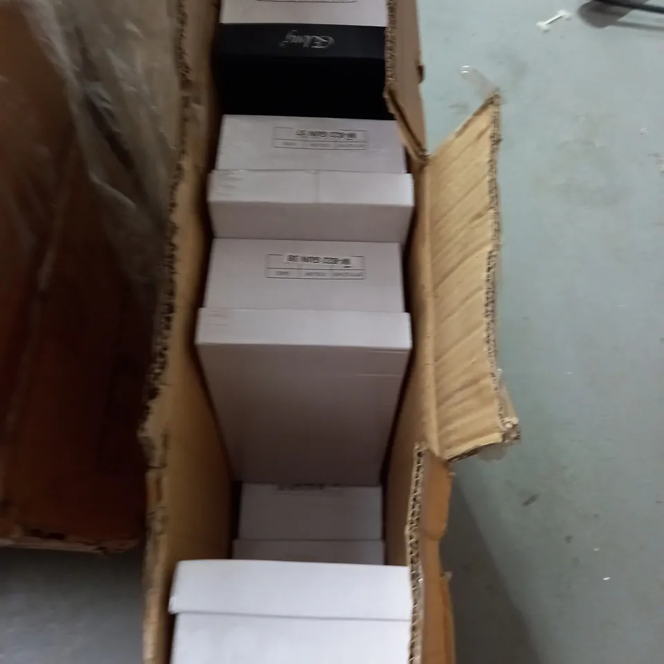 BOX OF APPROXIMATELY 10 ASSORTED SHOES IN VARIOUS SIZES, COLOURS AND STYLE