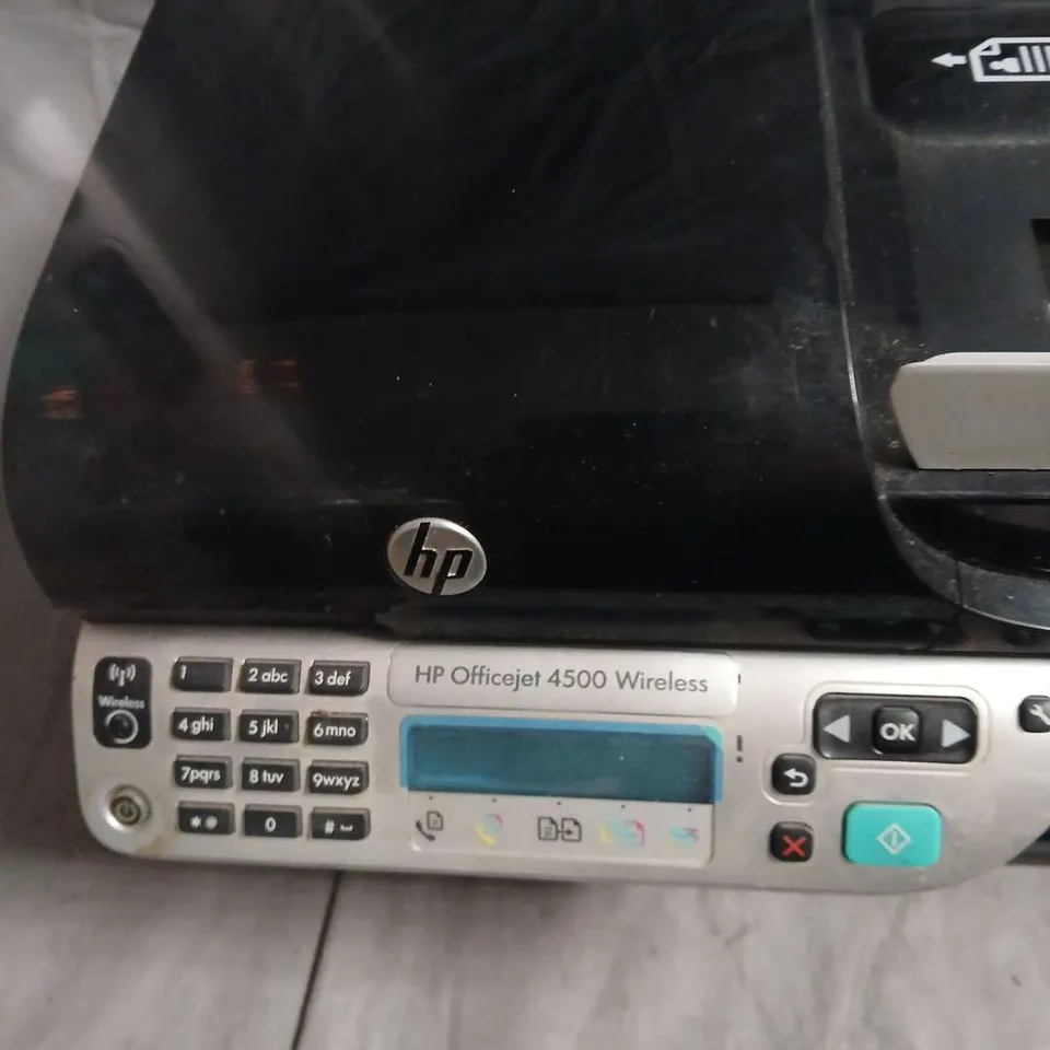 HP OFFICEJET 4500 WIRELESS ALL-IN-ONE PRINTER