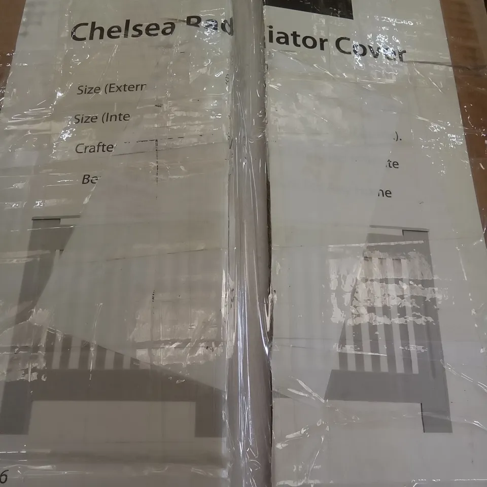 BOXED VIDA DESIGNS CHELSEA RADIATOR COVER - WHITE