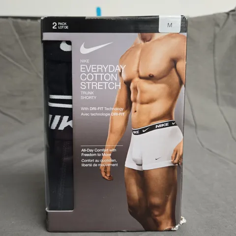 BOXED NIKE DRI-FIT TRUNKS - X2 - SIZE M