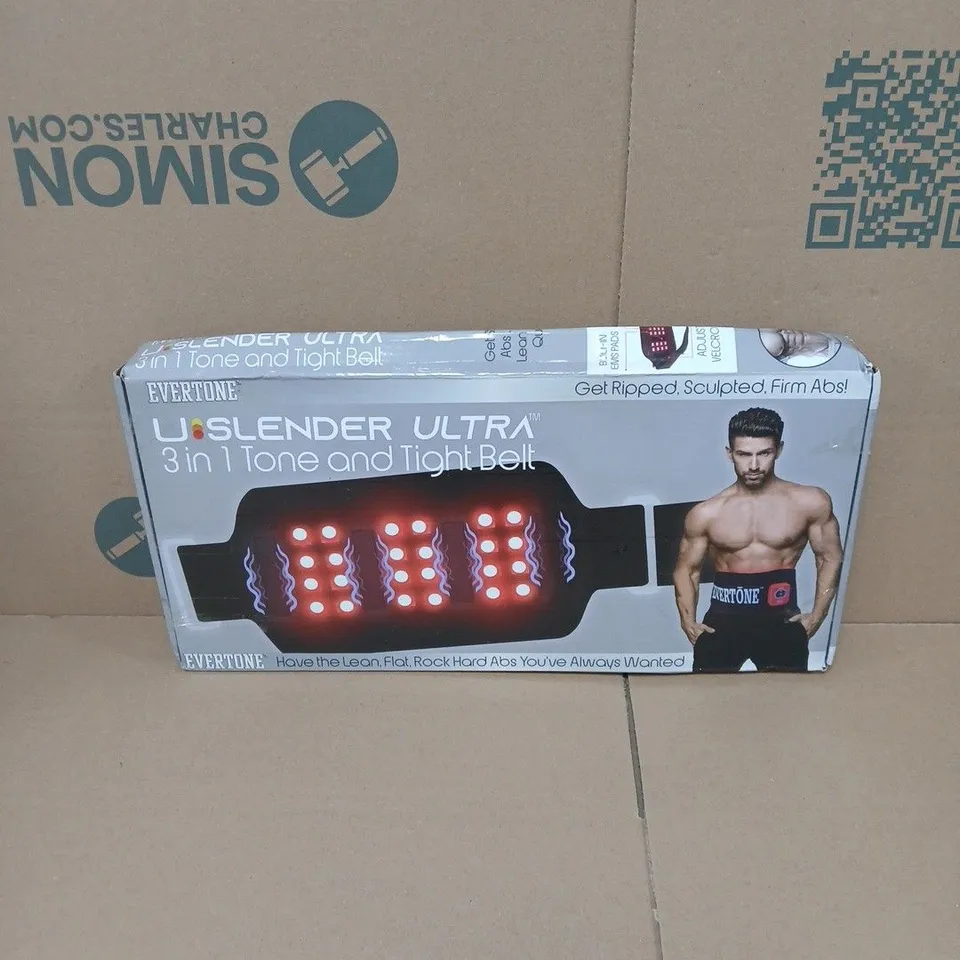 EVERTONE U SLENDER ULTRA 3 IN 1 TONE AND TIGHT BELT BOXED