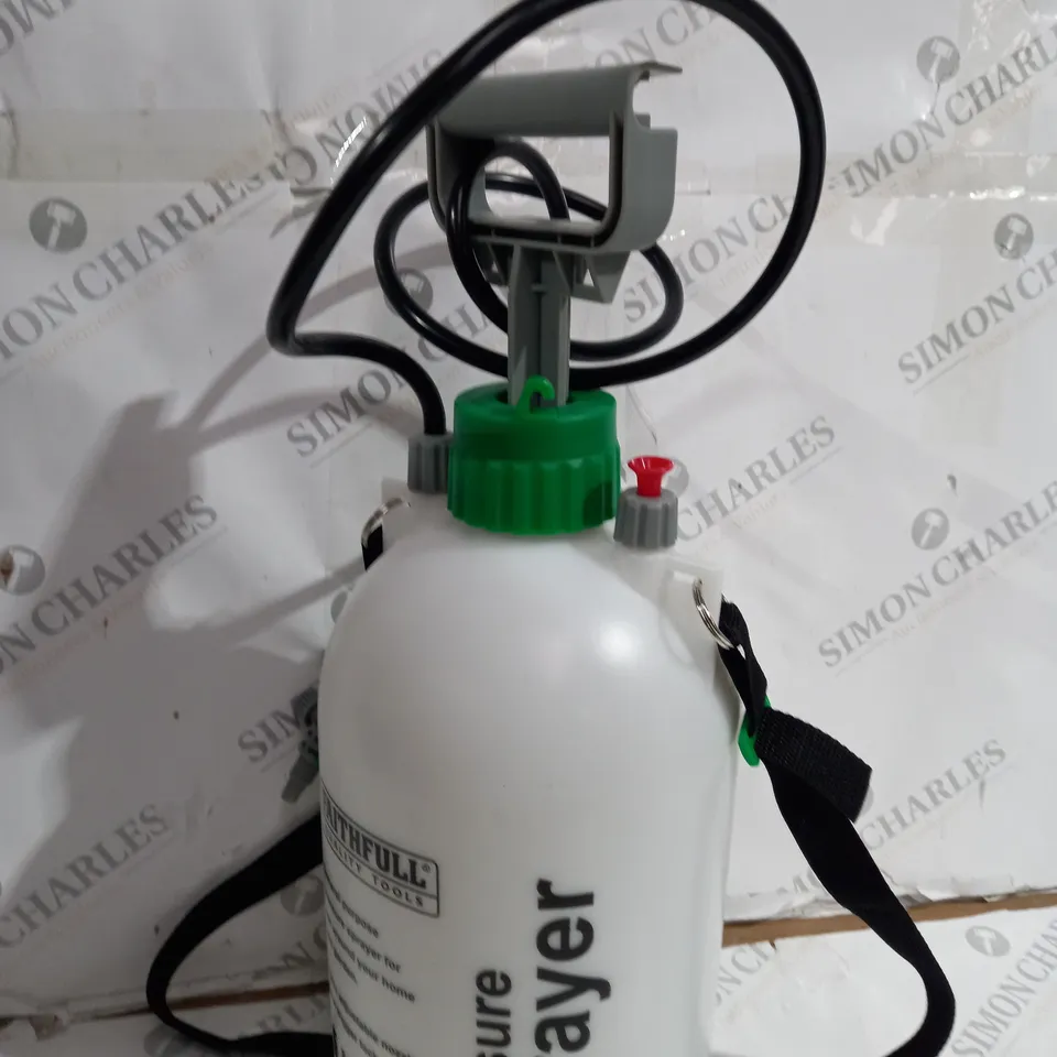 FAITHFULL QUALITY TOOLS PRESSURE SPRAYER 