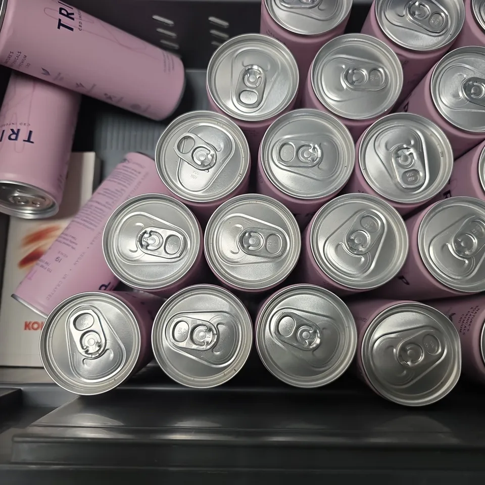APPROXIMATELY 20 ASSORTED DRINKS ITEMS TO INCLUDE - TRIP , TANGO MANGO , TEAPIGS DARJEELING EARL GREY ETC