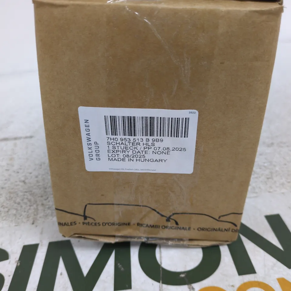 VOLKSWAGEN GROUP STEERING COLUMN STALK SWITCH