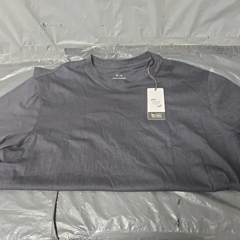 ARMANI EXCHANGE REGULAR FIT ALL OVER LOGO LARGE TEE 