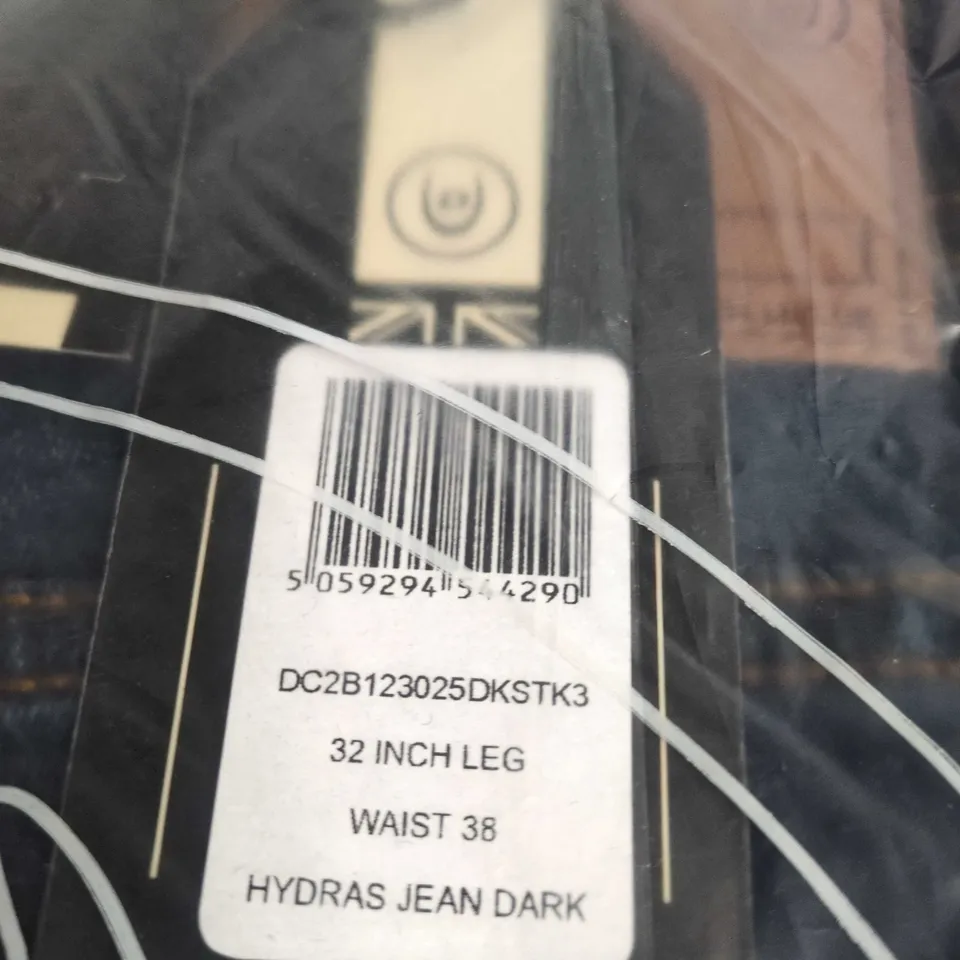 DUCK AND COVER HYDRAS JEAN DARK – WAIST 38, INSEAM 32