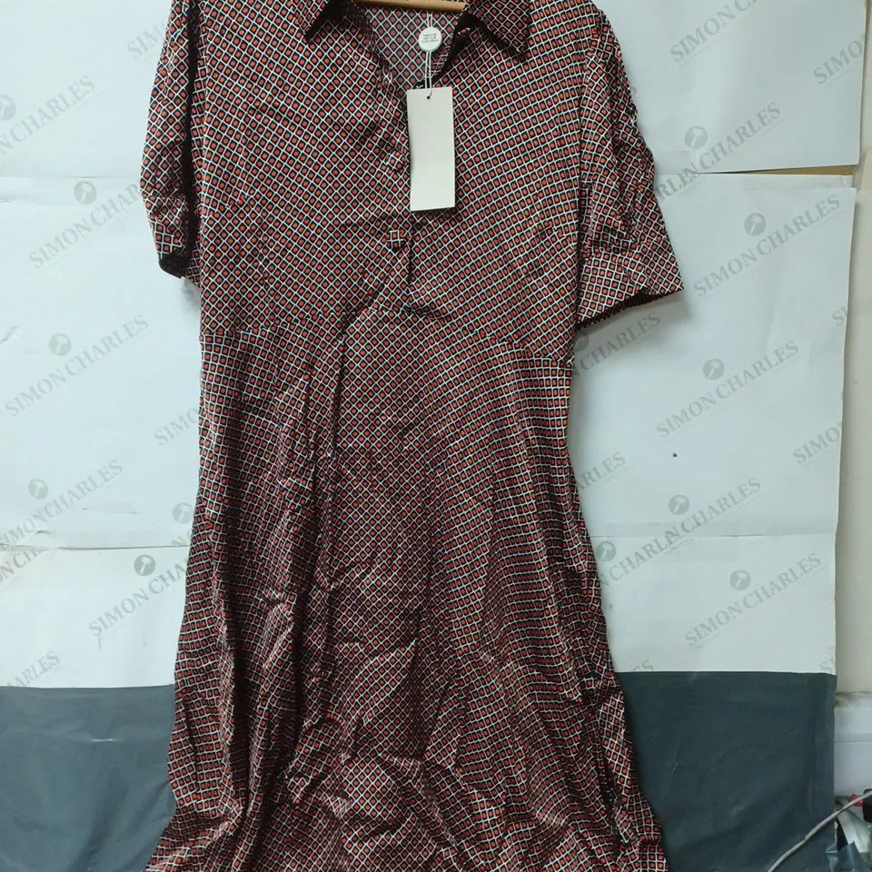 finery ladies jaella dress black geo size 18