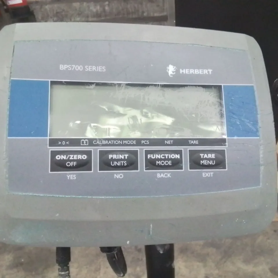 HERBERT COMMERCIAL POSTAL SCALES, PLATFORM SCALE HEAVY DUTY DIGITAL ELECTRONIC COMPUTING INDUSTRIAL WEIGHING