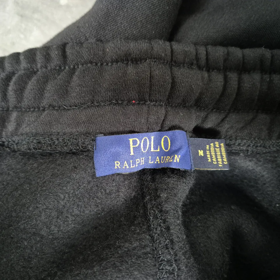 POLO RALPH LAUREN BLACK JOGGERS – SIZE M
