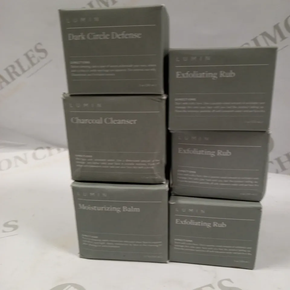 LUMIN SKINCARE BUNDLE 6 ITEMS