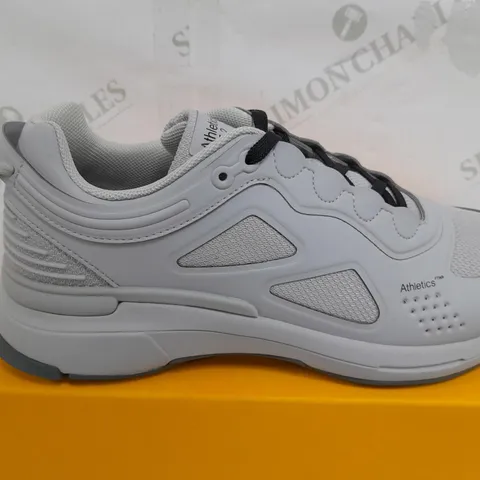 BOXED PAIR OF ATHLETICS ONE.2 TRAINERS IN CLAY - UK 6