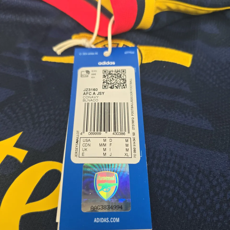 ADIDAS ARSENAL FOOTBALL CLUB JERSEY MEDIUM