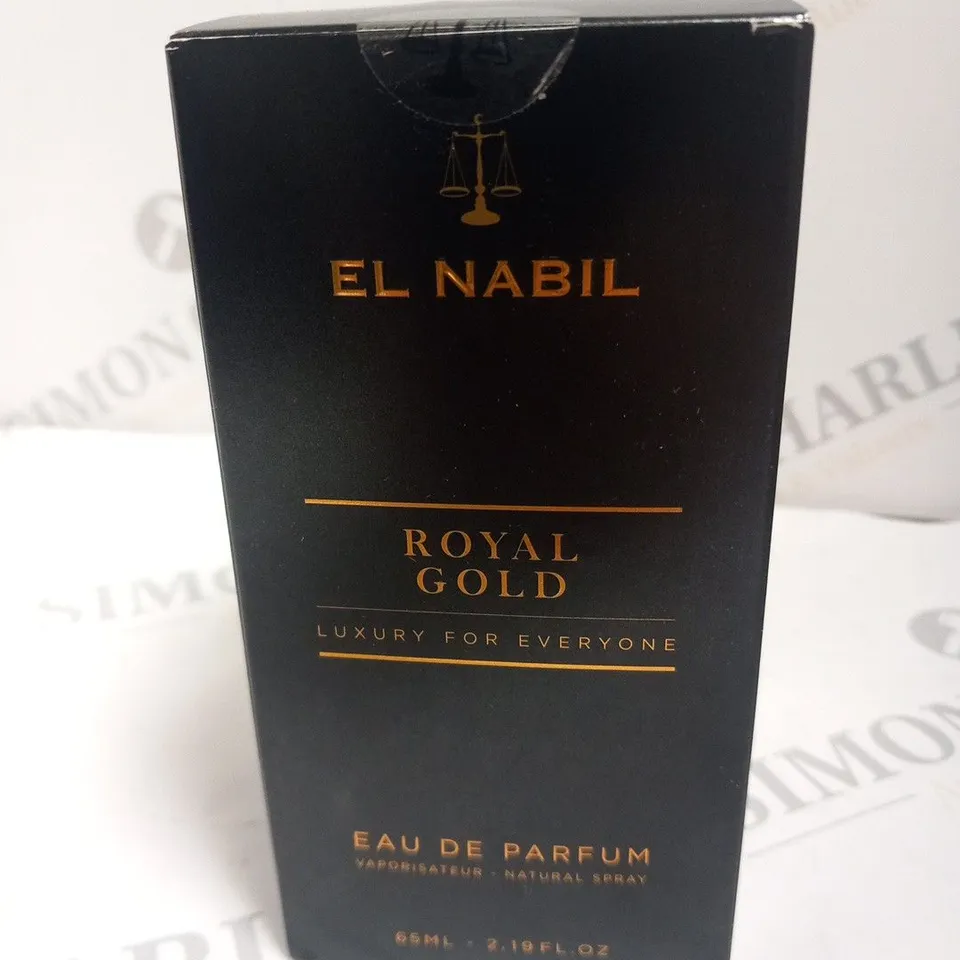 BOXED EL NABIL ROYAL GOLD EAU DE PARFUM 50ML 
