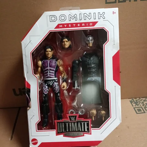 DOMINIK MYSTERIO WWE ULTIMATE EDITION ACTION FIGURE SET – 2-PACK, BOXED