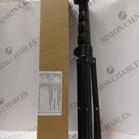 BOXED 170CM PHONE TRIPOD - BLACK