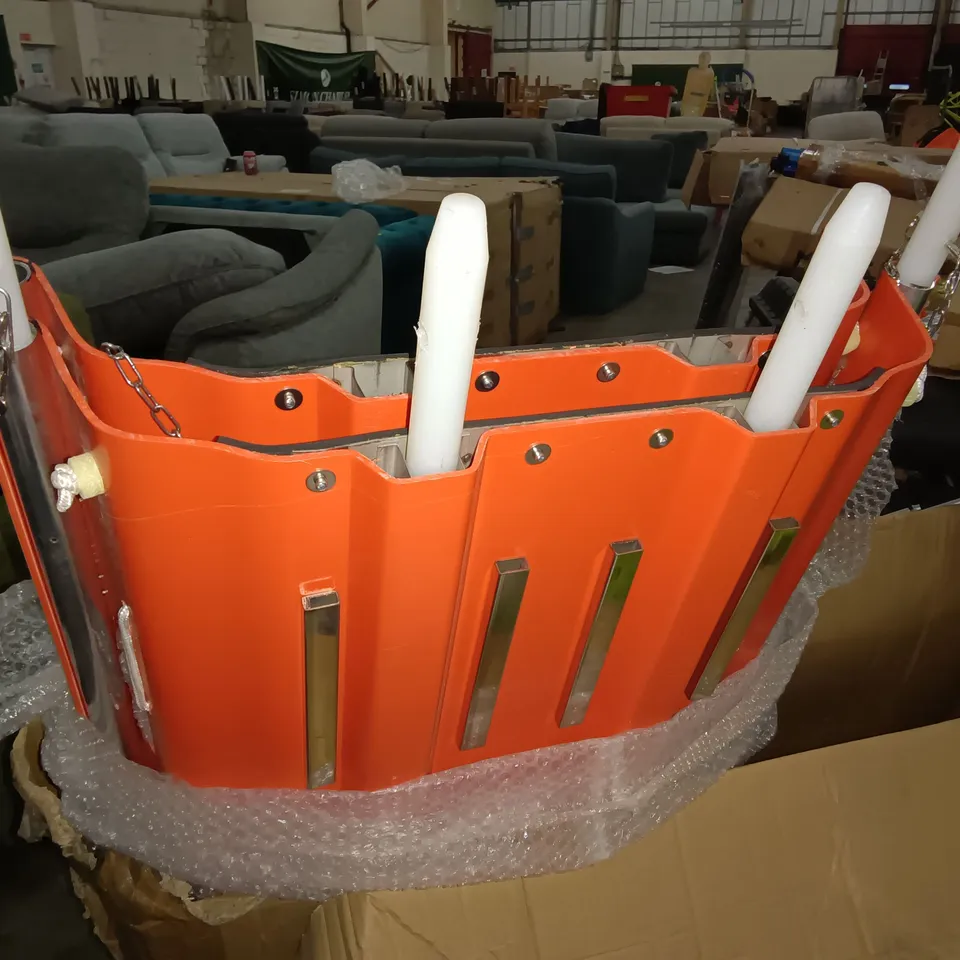 TWO SECTION SLEDGE STYLE SPORTING ITEM WITH ACCESSORIES 