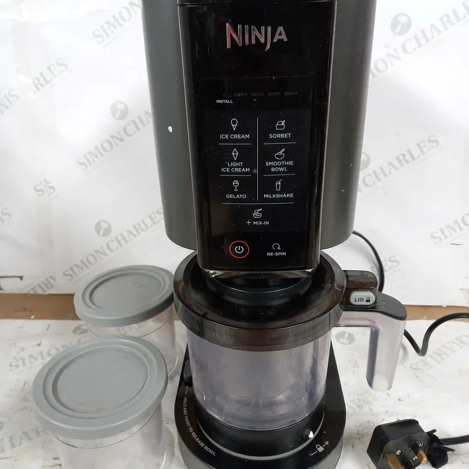 NINJA CREAMI ICE CREAM & DESSERT MAKER