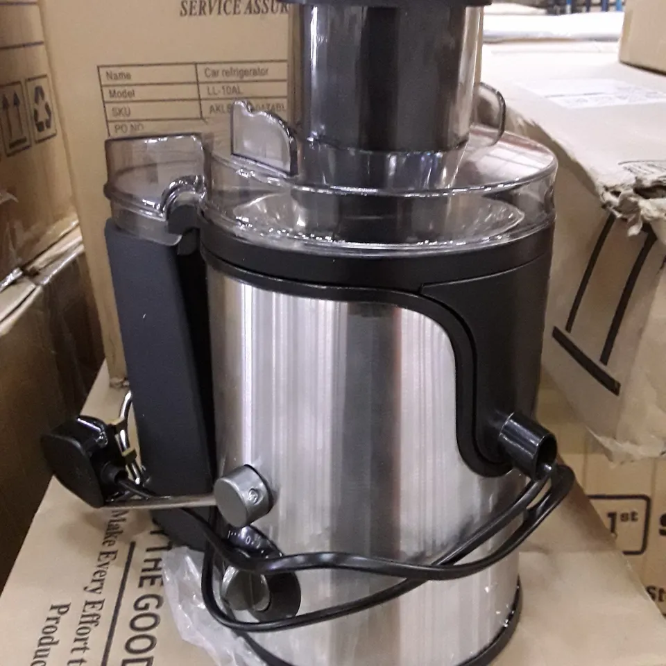 BOXED ELECTRIC CENTRIFUGAL STAINLESS STEEL JUICE EXTRACTOR