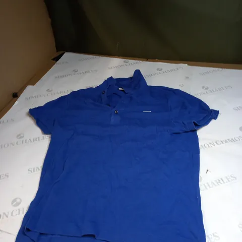 BLUE LACOSTE POLO SHIRT SIZE 6