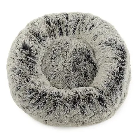 COZEE HOME FLUFFY ROUND PET BED WITH ODOUROLOGY