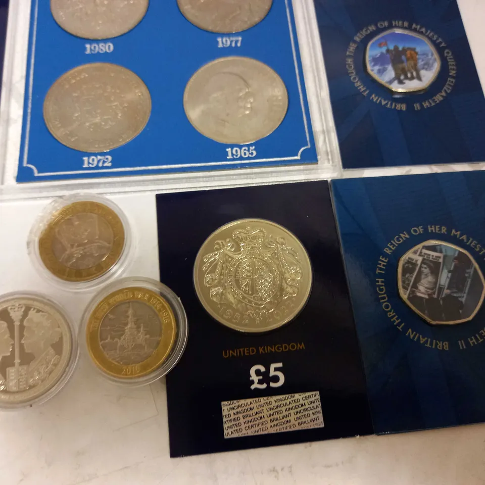 LOT OF 24 COLLECTIBLE COINS