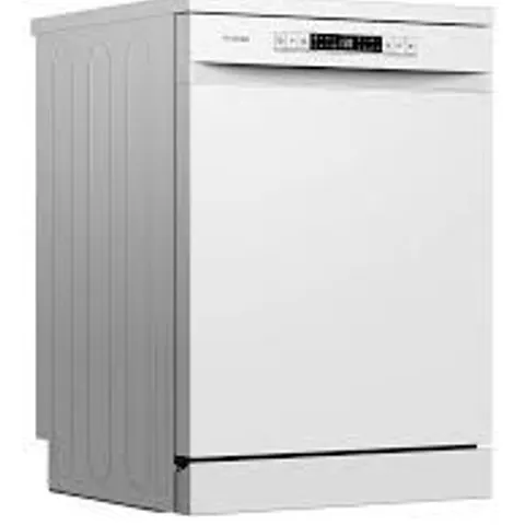 BOXED HISENSE HS622E90WUK FREESTANDING STANDARD DISHWASHER 85CM HIGH - E RATED , 24 X 23 X 33 INCHES (L X W X H) [ENERGY CLASS E] [ENERGY CLASS E] 