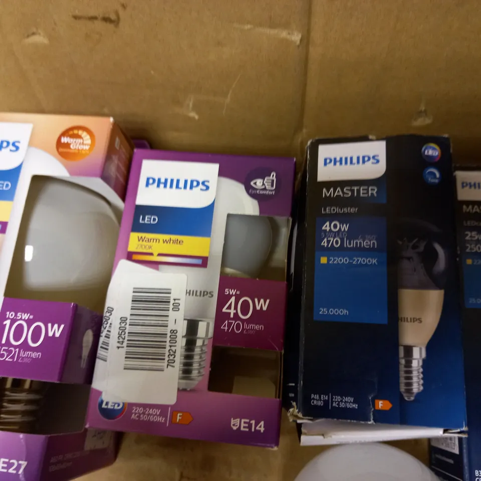 PHILIPS LIGHTBULB BUNDLE 7 ITEMS 