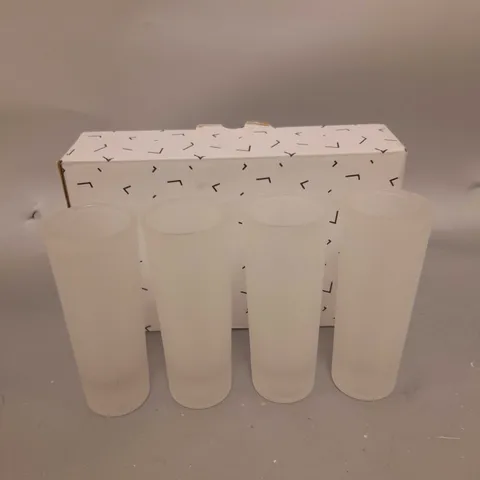 BOXED 4 X SHOT GLASSES 