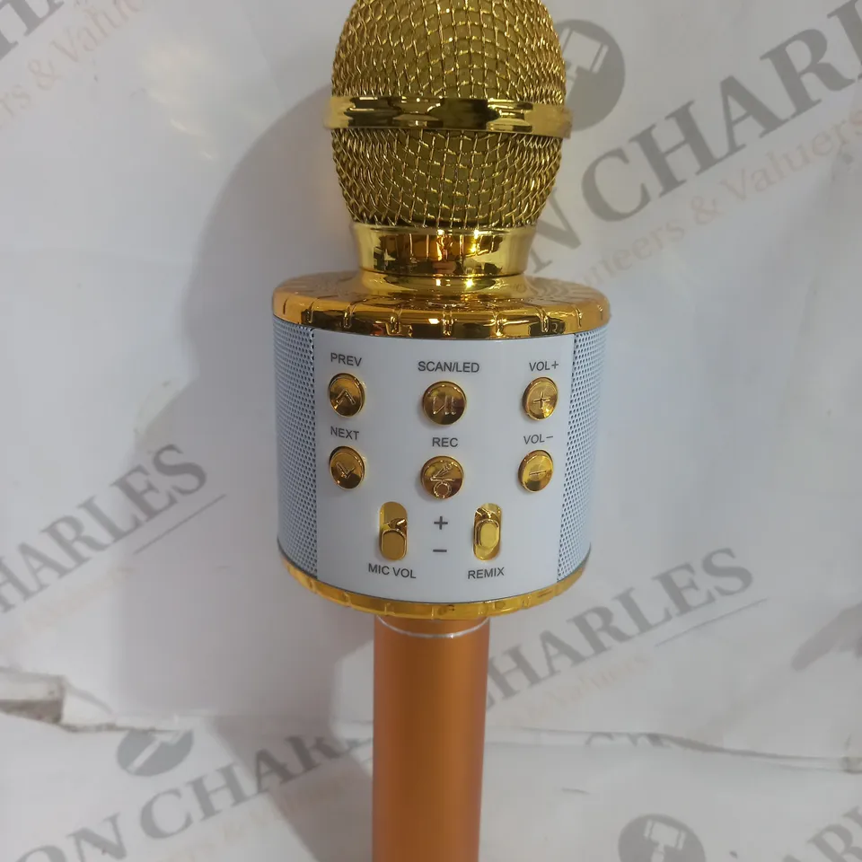 MULTI-FUNCTION MICROPHONE IN GOLD