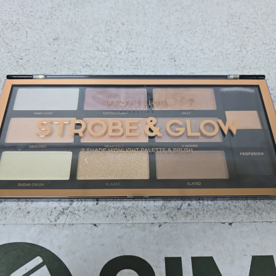 Profusion Strobe & Glow 9-Shade Highlight Palette & Brush