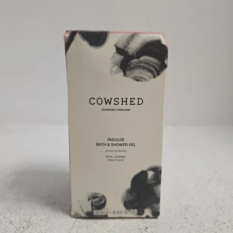 COWSHED INDULGE BATH & SHOWER GEL – 500 ML – ROSE, JASMINE & VIOLET LEAF