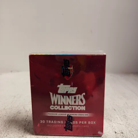 TOPPS WINNERS COLLECTION PREMIER LEAGUE TRADING CARDS BOX ARSENAL 