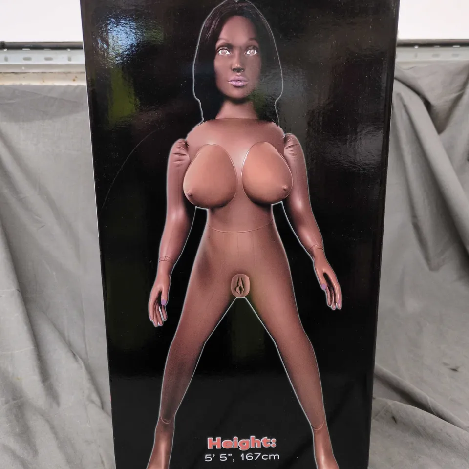 LIFE SIZE INFLATABLE DOLL – 5'5" (167CM), 3D ROTOCASTED HEAD, ADULT NOVELTY TOY