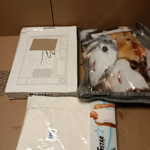 APPROXIMATELY 15 ASSORTED HOUSEHOLD PRODUCTS TO INCLUDE HOME DECOR, TANK TOP, TOWELS ETC 