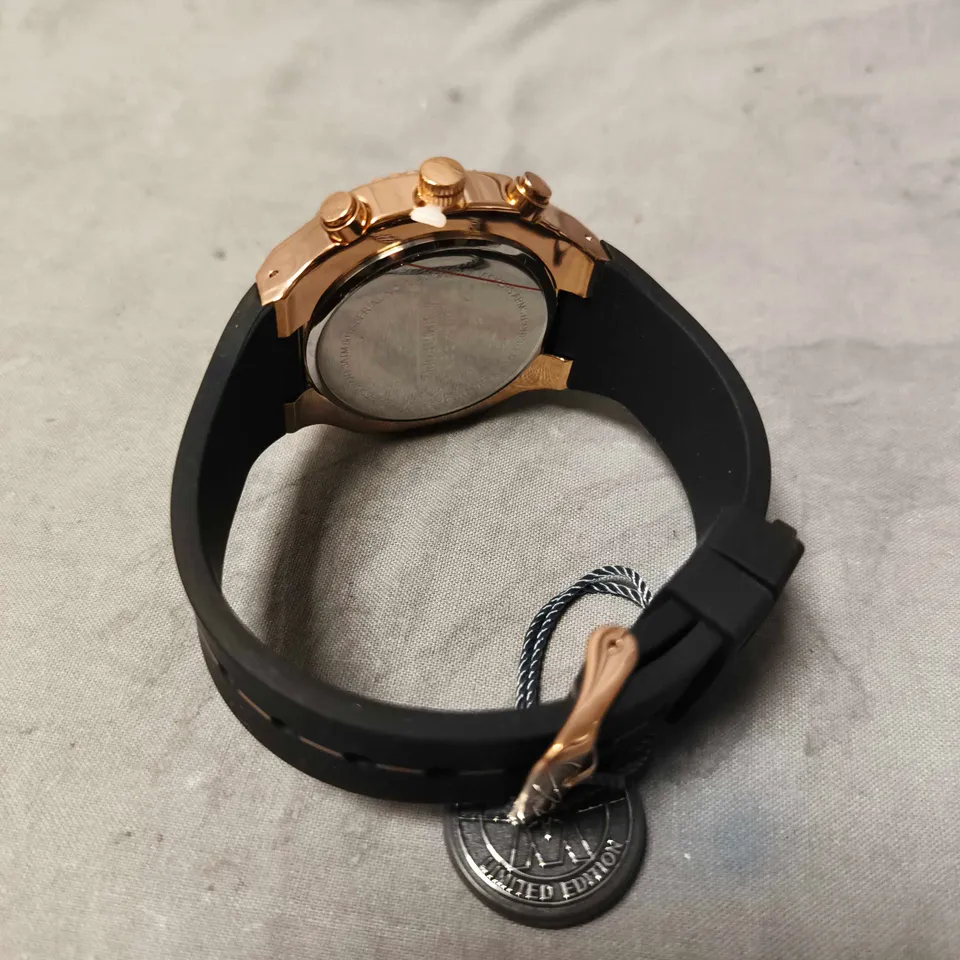 VICKERS ARMSTRONGS FALCON ROSE BLACK WATCH 