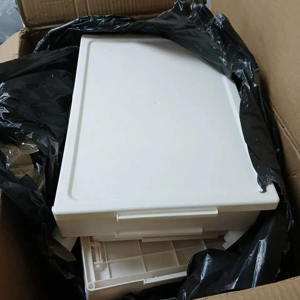 SARA DAVIES OMBRE STACKABLE DRAWER UNIT ON WHEELS