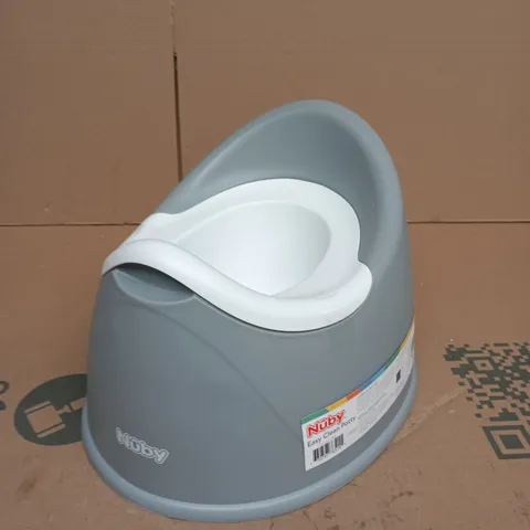 NÛBY EASY CLEAN POTTY – GREY (12M+)