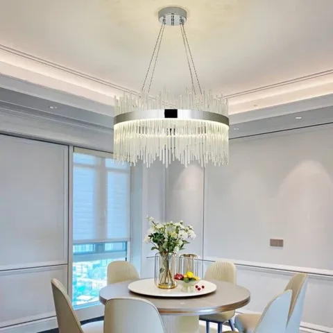 BOXED ANUPAMA 1-LIGHT UNIQUE LED CHANDELIER (1 BOX)