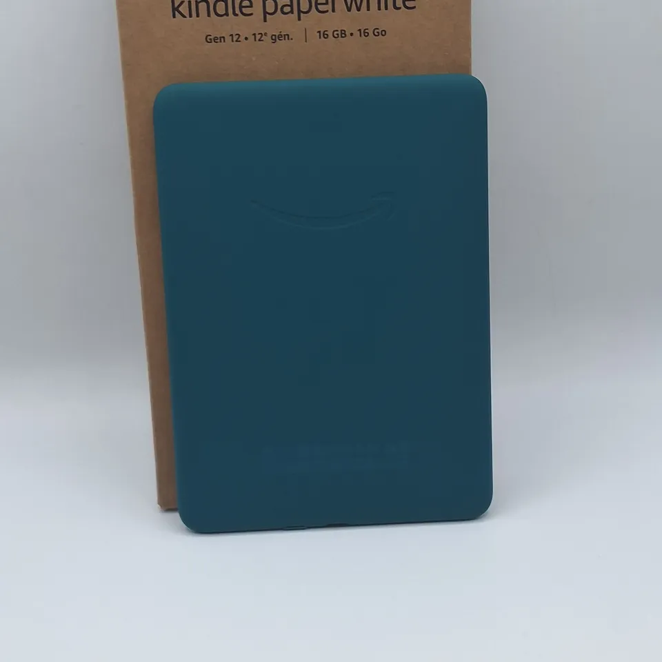 BOXED AMAZON KINDLE PAPERWHITE GEN 12 16GB IN JADE